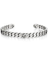 Interlocking G Cuff Bracelet Silver YBA661526001 - GUCCI - BALAAN 4