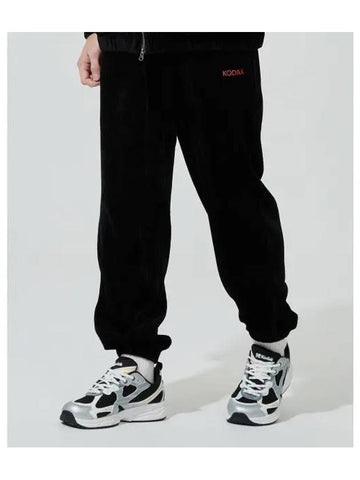 KODAK Cinekodak Overfit Corduroy Jogger Pants BLACK - KODO - BALAAN 1