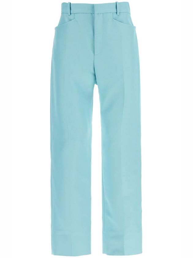 wallis cigarette pants in hopsack fabric - TOM FORD - BALAAN 1