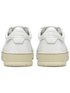 Medalist Leather Low Top Sneakers White - AUTRY - BALAAN 4