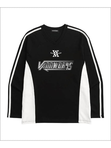 Jersey Sporty Gradient Block Core Ver2 Long Sleeve T-shirt - VANN WORKS - BALAAN 1