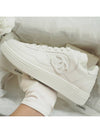 CC Logo Calfskin Low Top Sneakers White - CHANEL - BALAAN 10