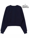 Spray ORB Logo Sweatshirt Navy - VIVIENNE WESTWOOD - BALAAN 4