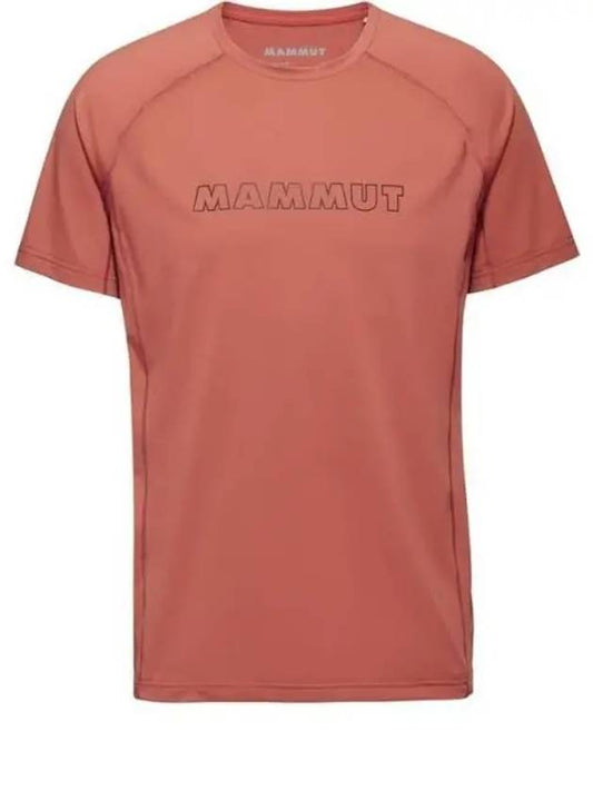 Men's Selun FL Logo Short Sleeve T-Shirt Glacier Brick - MAMMUT - BALAAN 2