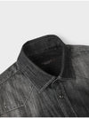 Made In Italy Vintage Effect Denim Shirt F GCSH60 - PANICALE - BALAAN 3