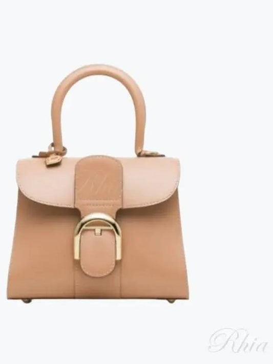 Brillant Mini Box Tote Bag Brown - DELVAUX - BALAAN 2