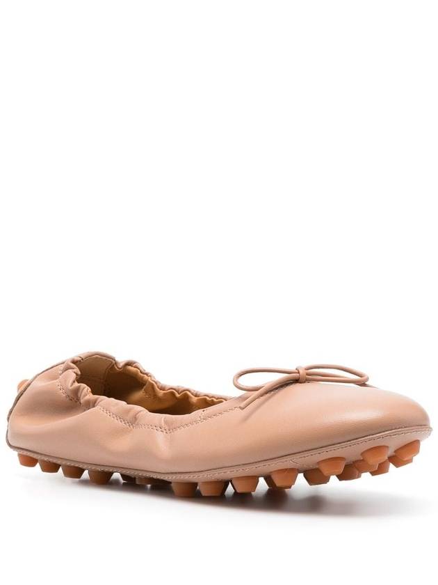 Leather Bubble Ballerina Pink - TOD'S - BALAAN 5