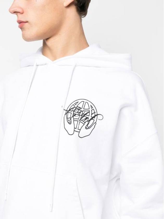 Hand Arrow Hoodie White - OFF WHITE - BALAAN 5