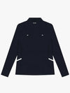 Drew Incision Modified Poly Long Sleeve T-Shirt DF41LT03NAVY - DRUH GOLF - BALAAN 2