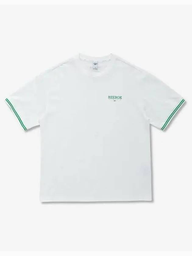 Classic Vector Small Logo T Shirt OFFWHITE Off White - REEBOK - BALAAN 1