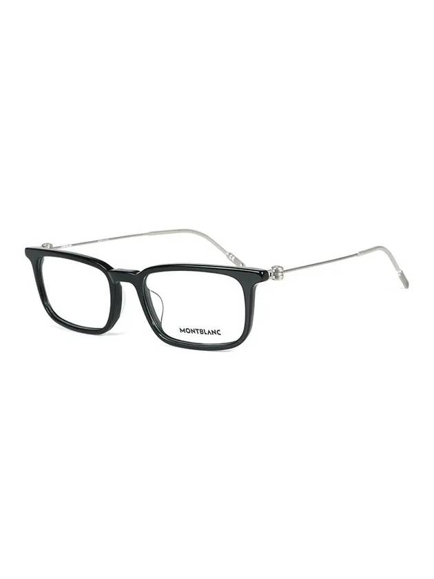 Glasses Frame MB0052O 001 Square Acetate Men Women Glasses - MONTBLANC - BALAAN.