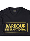 International Essential Large Logo Short Sleeve T-Shirt Black - BARBOUR - BALAAN 4