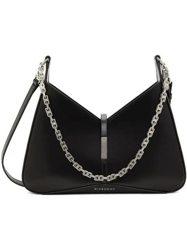 Black small cutout shoulder bag 232278F048031 1149617 - GIVENCHY - BALAAN 1