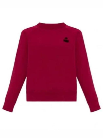 Milla Logo Cotton Sweatshirt Light Red - ISABEL MARANT - BALAAN 2