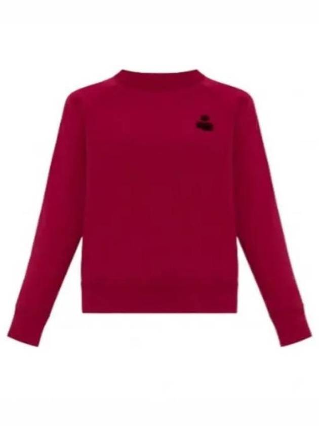 Milla Logo Cotton Sweatshirt Light Red - ISABEL MARANT - BALAAN 2