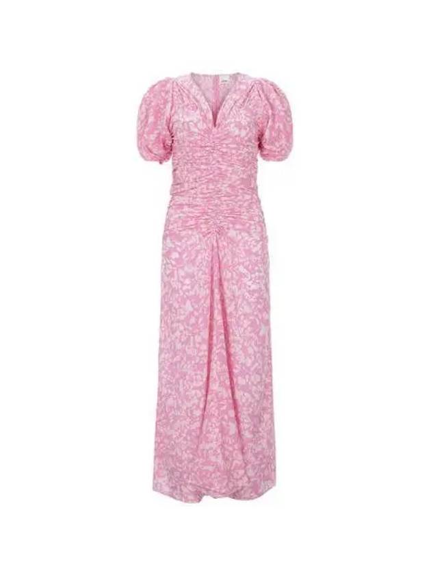 dress pattern pink - ISABEL MARANT - BALAAN 1