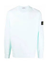 Wappen Patch Crewneck Sweatshirt Light Green - STONE ISLAND - BALAAN 2