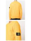 Wappen Patch Crew Neck Wool Knit Top Yellow - STONE ISLAND - BALAAN 7