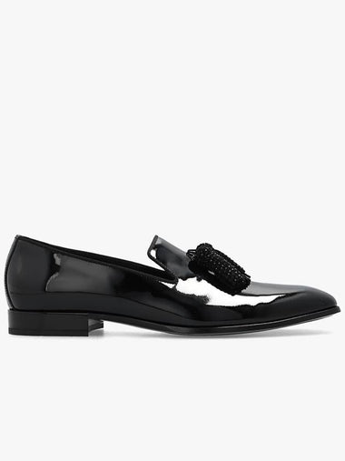 Jimmy Choo ‘Foxley’ Leather Shoes, Men's, Black - JIMMY CHOO - BALAAN 1