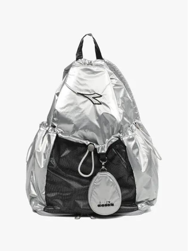 Diadora Crosscoat Drawstring Bag SILVER - DIADORA - BALAAN 1