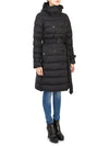 Women's Double Breasted Hooded Padded Black - BURBERRY - BALAAN 6