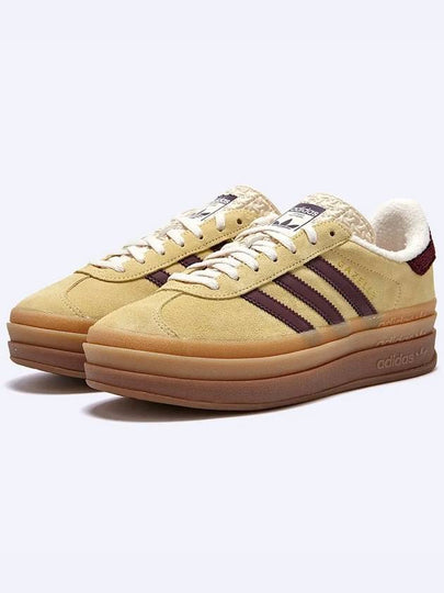 Gazelle Bold Suede Low Top Sneakers Almost Yellow - ADIDAS - BALAAN 2