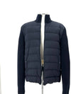 Knit padded zip up jacket - MONCLER - BALAAN 3