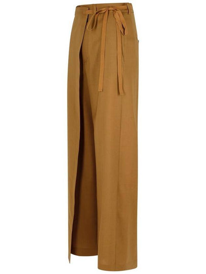 Mm6 Maison Margiela Beige Wool Trousers - MAISON MARGIELA - BALAAN 2