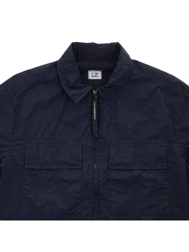 Taylon L Zip-Up Jacket Navy - CP COMPANY - BALAAN 4