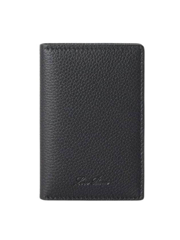 Extra Bi-Fold Card Wallet Black - LORO PIANA - BALAAN 1