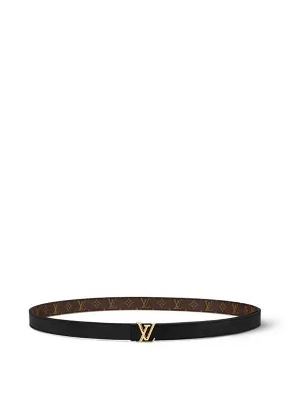 LV Iconic 20MM Reversible Leather Belt Black Brown - LOUIS VUITTON - BALAAN 4