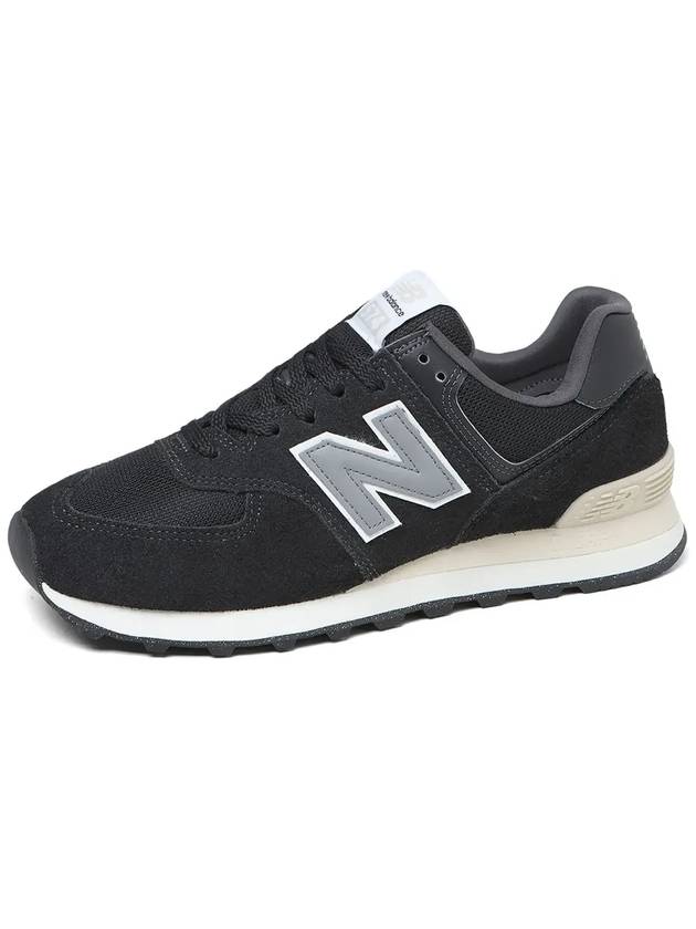 574 Low Top Sneakers Black - NEW BALANCE - BALAAN 8