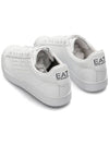 EA7 Men's Emboss Logo Low Top Sneakers White - EMPORIO ARMANI - BALAAN 5