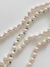 pearl necklace white pink - ELYONA - BALAAN 4