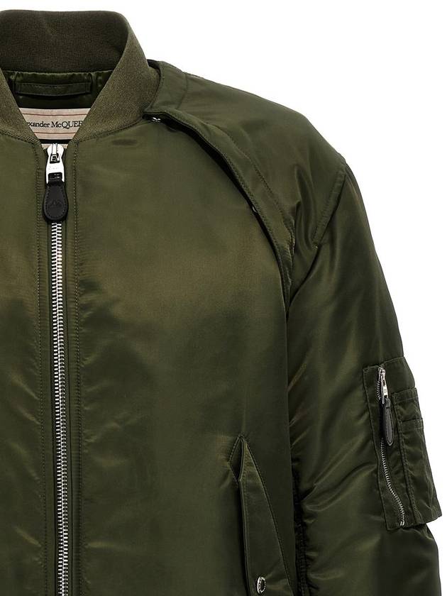 Alexander McQueen 'Harness' Bomber Jacket - ALEXANDER MCQUEEN - BALAAN 4