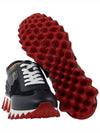 Loubi Shark Low Top Sneakers Black Red - CHRISTIAN LOUBOUTIN - BALAAN 6