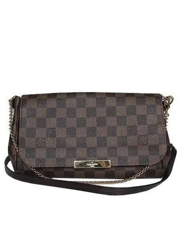 N41129 Damier Even Canvas Favorite MM 2WAY - LOUIS VUITTON - BALAAN 1