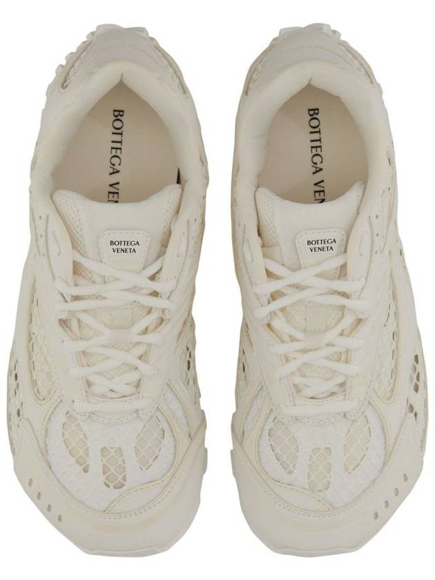 Orbit Mesh Low Top Sneakers White - BOTTEGA VENETA - BALAAN 3