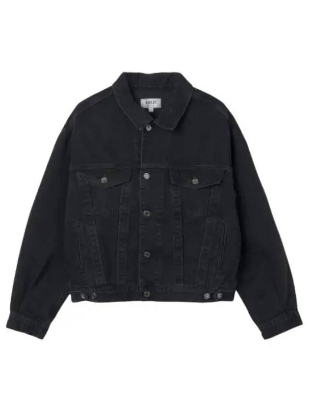 A Goldie Charlie Denim Jacket Black Jumper - AGOLDE - BALAAN 1