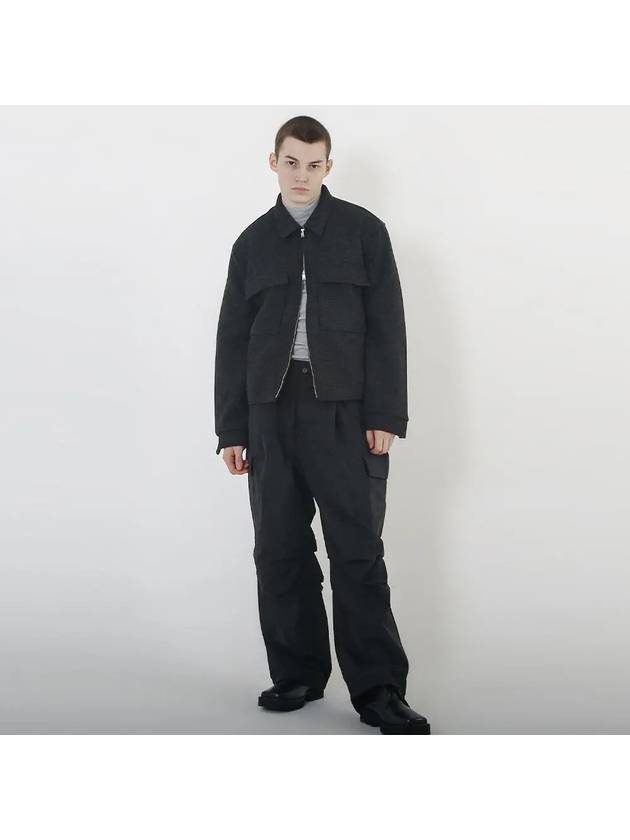 Padding Parachute Cargo Pants Black - CHANCE'S NOI - BALAAN 7