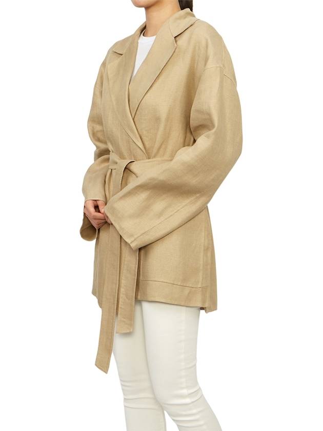 15041022650 ALPINO 001 Women s Linen Jacket - MAX MARA - BALAAN 6