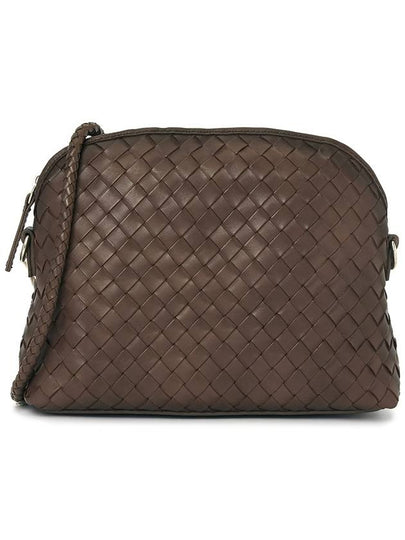 Chunky Fellini Leather Cross Bag Dark Brown - DRAGON DIFFUSION - BALAAN 2