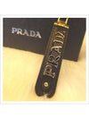 Saffiano Key Holder Black - PRADA - BALAAN 3