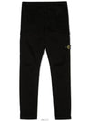 14 year old size black double zipper pocket wappen cargo pants 771630612 - STONE ISLAND - BALAAN 2