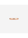 Tiffany Co True Band Ring 2 5mm 18K Rose Gold Diamond - TIFFANY & CO. - BALAAN 1