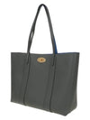 Small Classic Grain Bayswater Tote Bag Grey - MULBERRY - BALAAN 3