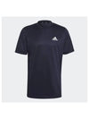 Logo Sports Short Sleeve T-Shirt Legend Ink - ADIDAS - BALAAN 2