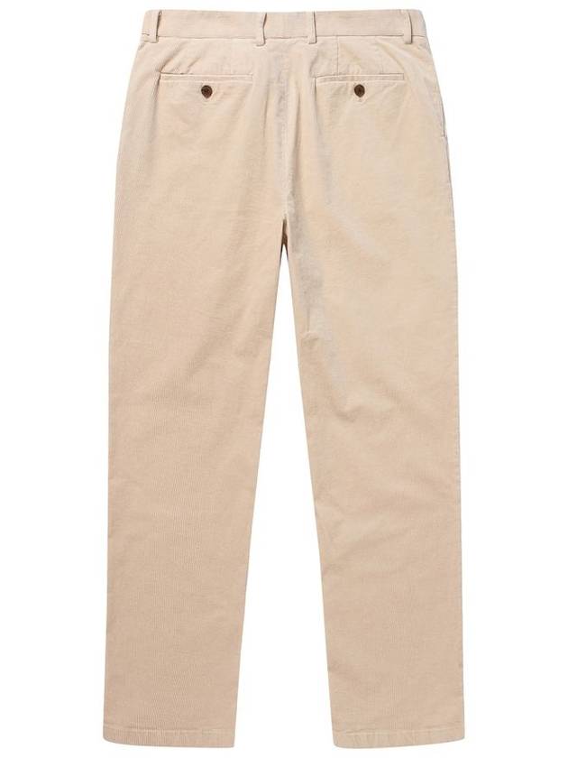 Men's Corduroy Tapered Pants Ivory SW21APA02IV - SOLEW - BALAAN 3