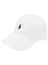 Embroidered Pony Ball Cap White - POLO RALPH LAUREN - BALAAN 2