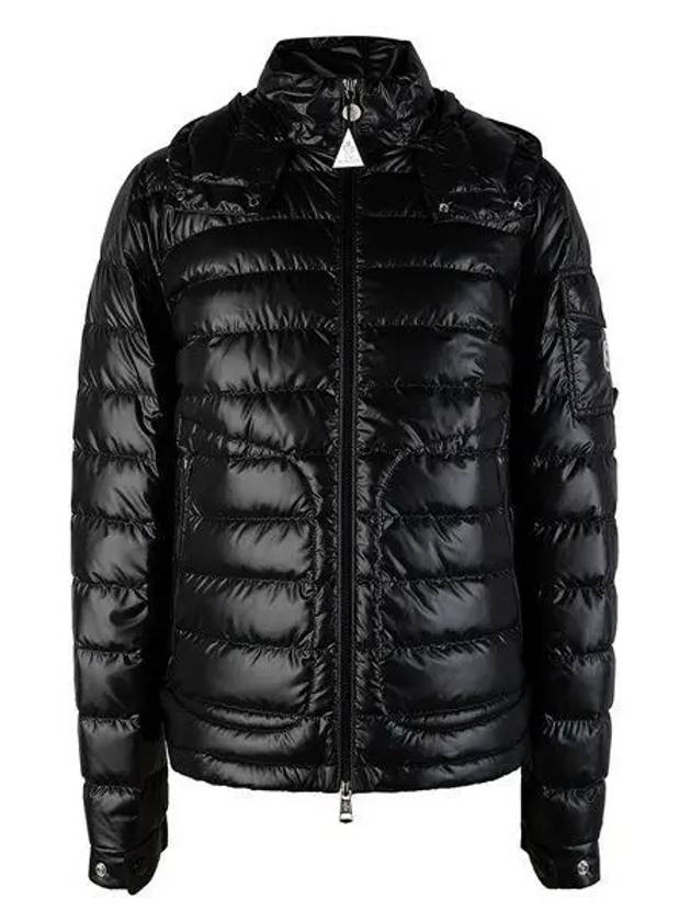 23SS 1A00020 595ZJ 999 Lauros Men's Lightweight Hooded Padded Jacket Black 999100 - MONCLER - BALAAN 1